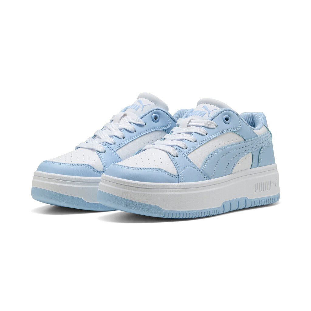 Puma rebound femme low 402592 05 puma white-haute tropic