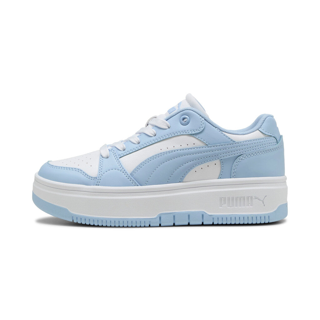 Puma rebound femme low 402592 05 puma white-haute tropic