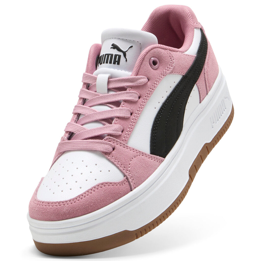 Puma rebound femme low sd 402593 02 puma white-puma black-pink