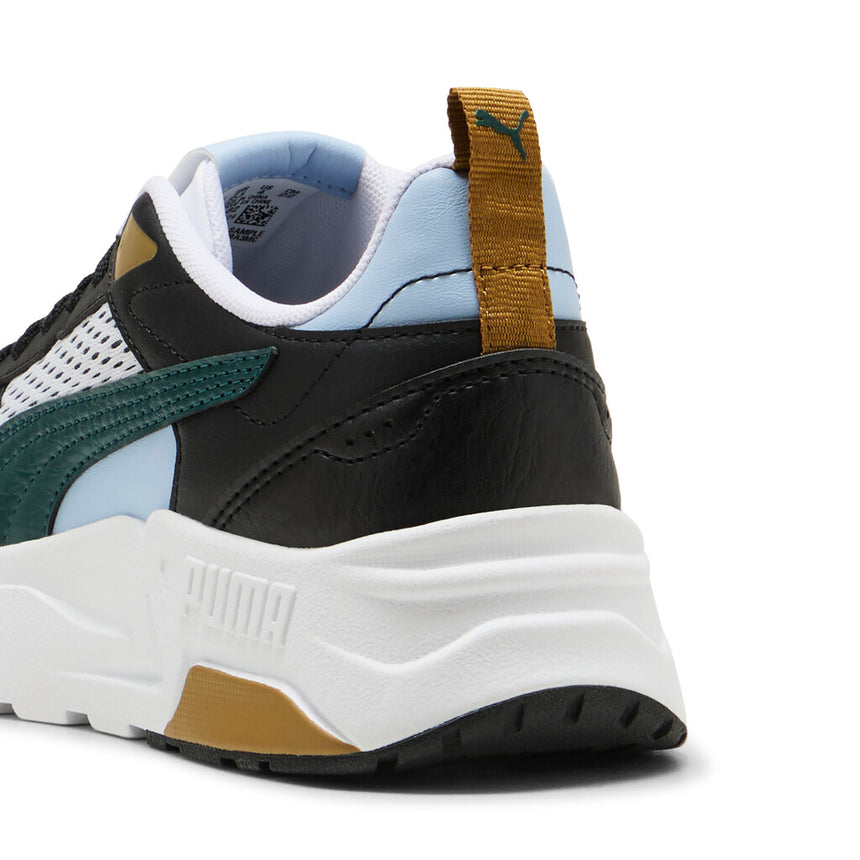 PUMA TRINITY 2 LT RUN FUN JR 402930 02 WHITE-GREEN TERRAIN-BLACK