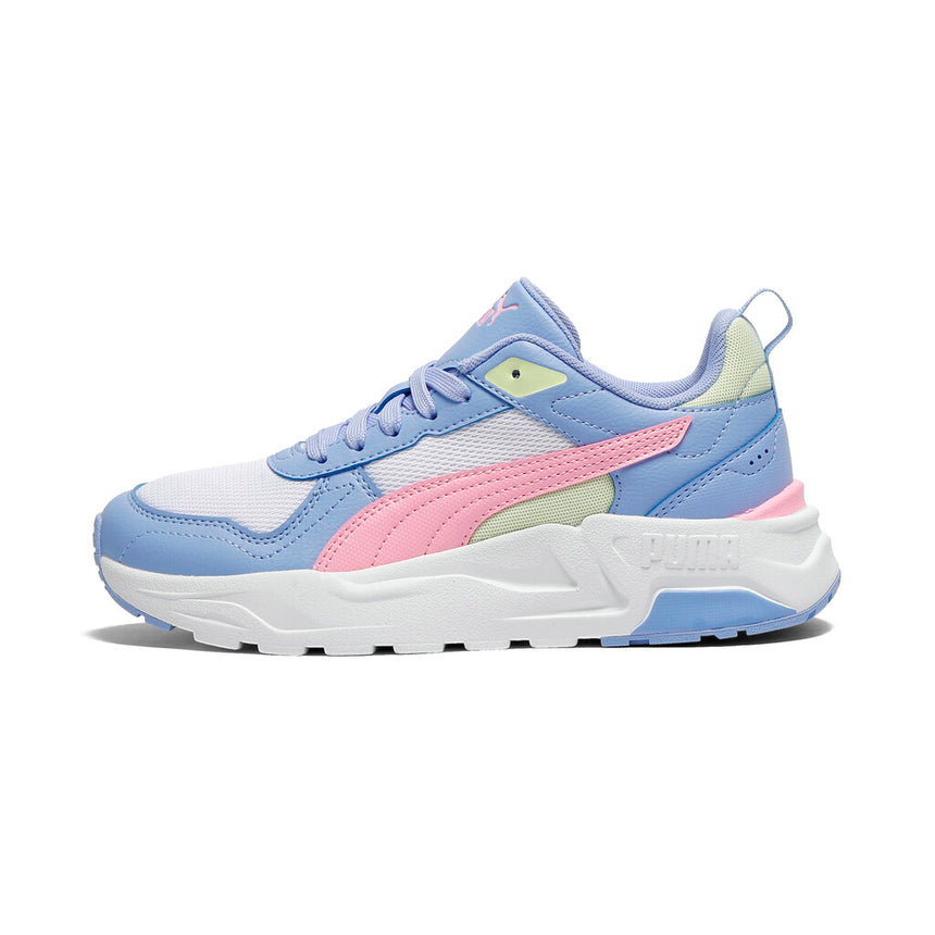 Trinity 2 LT Jr - PUMA White-Pink Shimmer-Intense Lavender