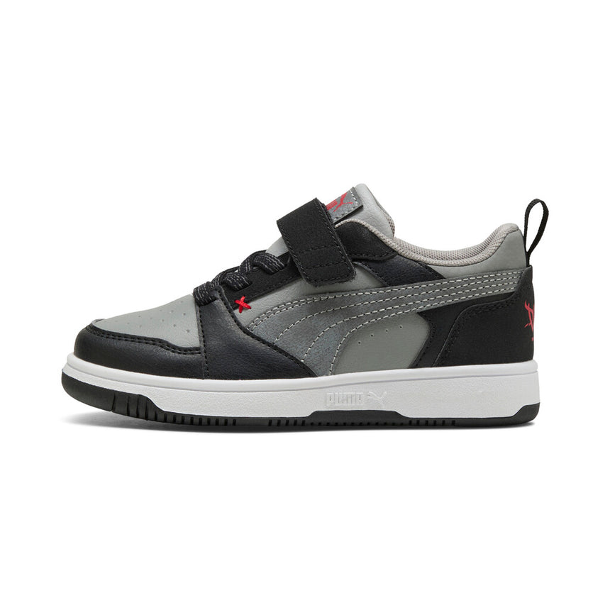 Puma sneakers για αγορι Rebound V6 Lo MID 90s AC+ PS - PUMA Black-Gray Echo-For All Time Red 405038-01