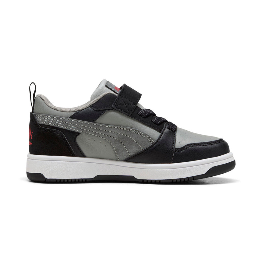 Puma sneakers για αγορι Rebound V6 Lo MID 90s AC+ PS - PUMA Black-Gray Echo-For All Time Red 405038-01
