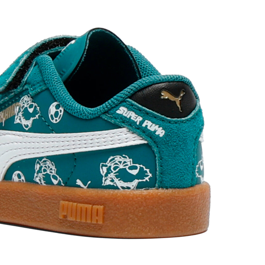 Puma sneakers Club II Era Super Puma V Inf - Emerald Ice-PUMA White 405800-01