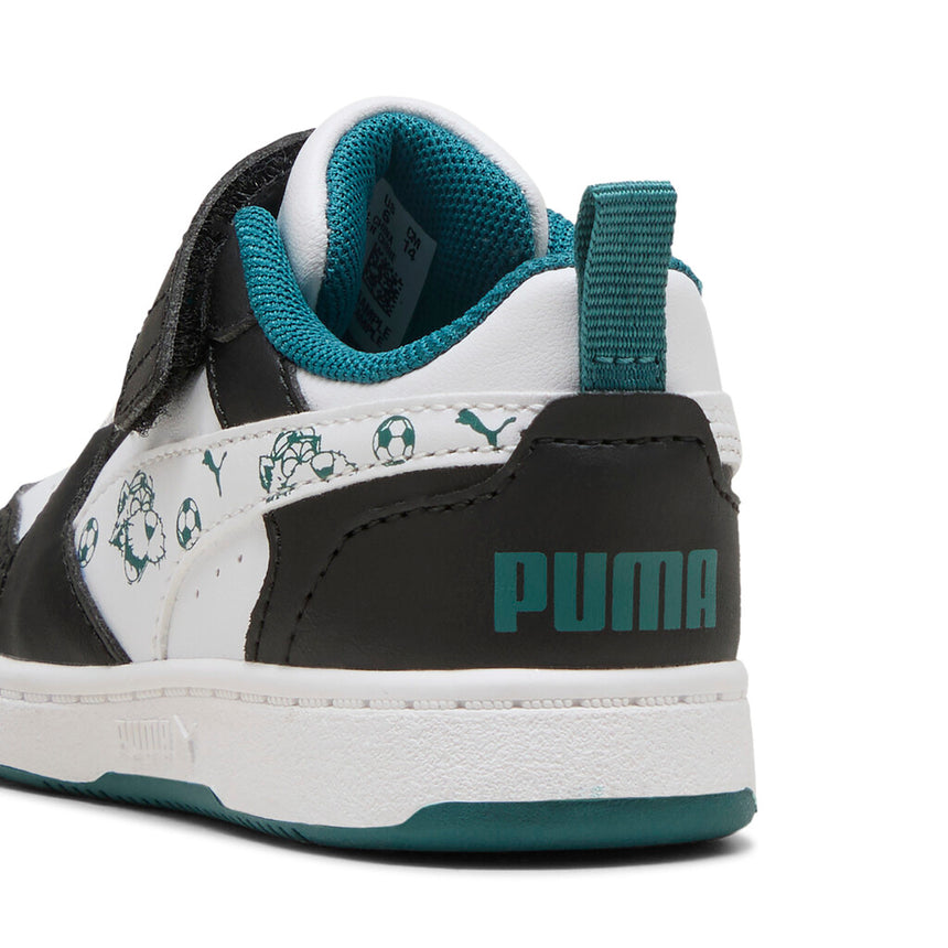 Puma Rebound V6 Lo Super Puma AC+ Inf - PUMA Black-PUMA White-Emerald Ice-Archive Green