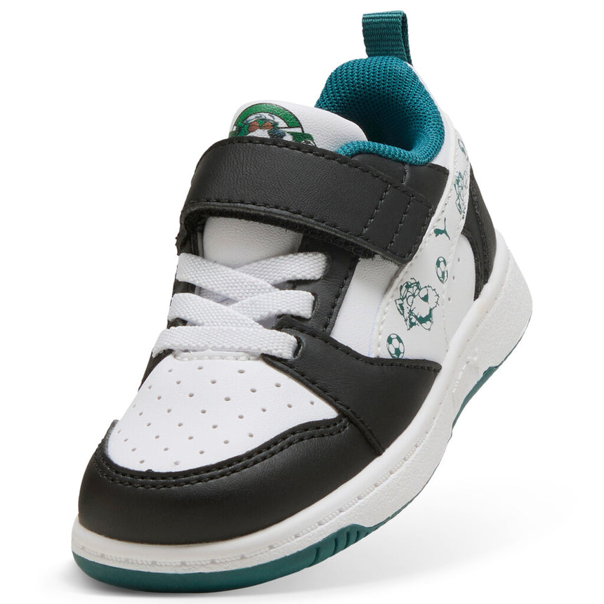 Puma Rebound V6 Lo Super Puma AC+ Inf - PUMA Black-PUMA White-Emerald Ice-Archive Green