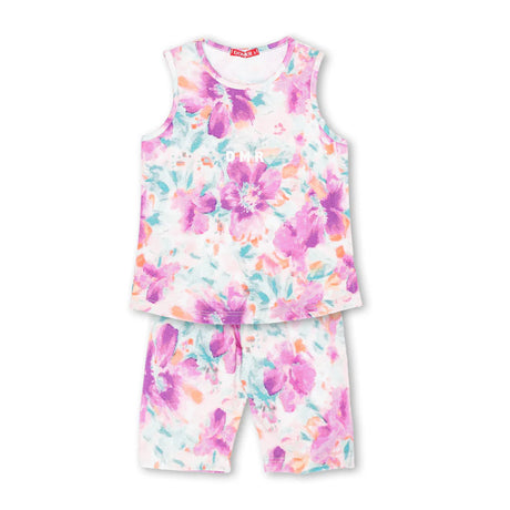 Domer 4389 girl's set violet