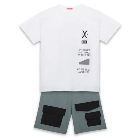 Domer 4409 boy's set Light Olive