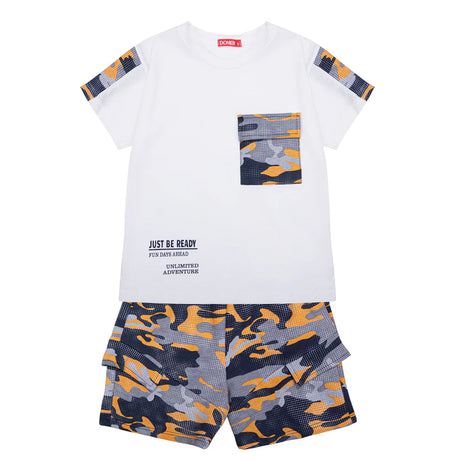 Domer 4578 boy's set white