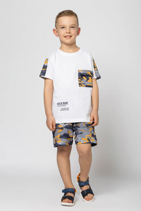 Domer 4578 boy's set white
