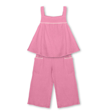 Domer 4579 girl's set pink