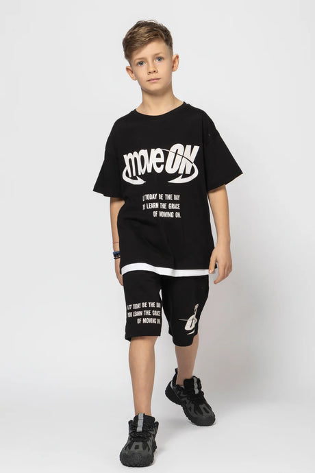 Domer 4593 boy's set black