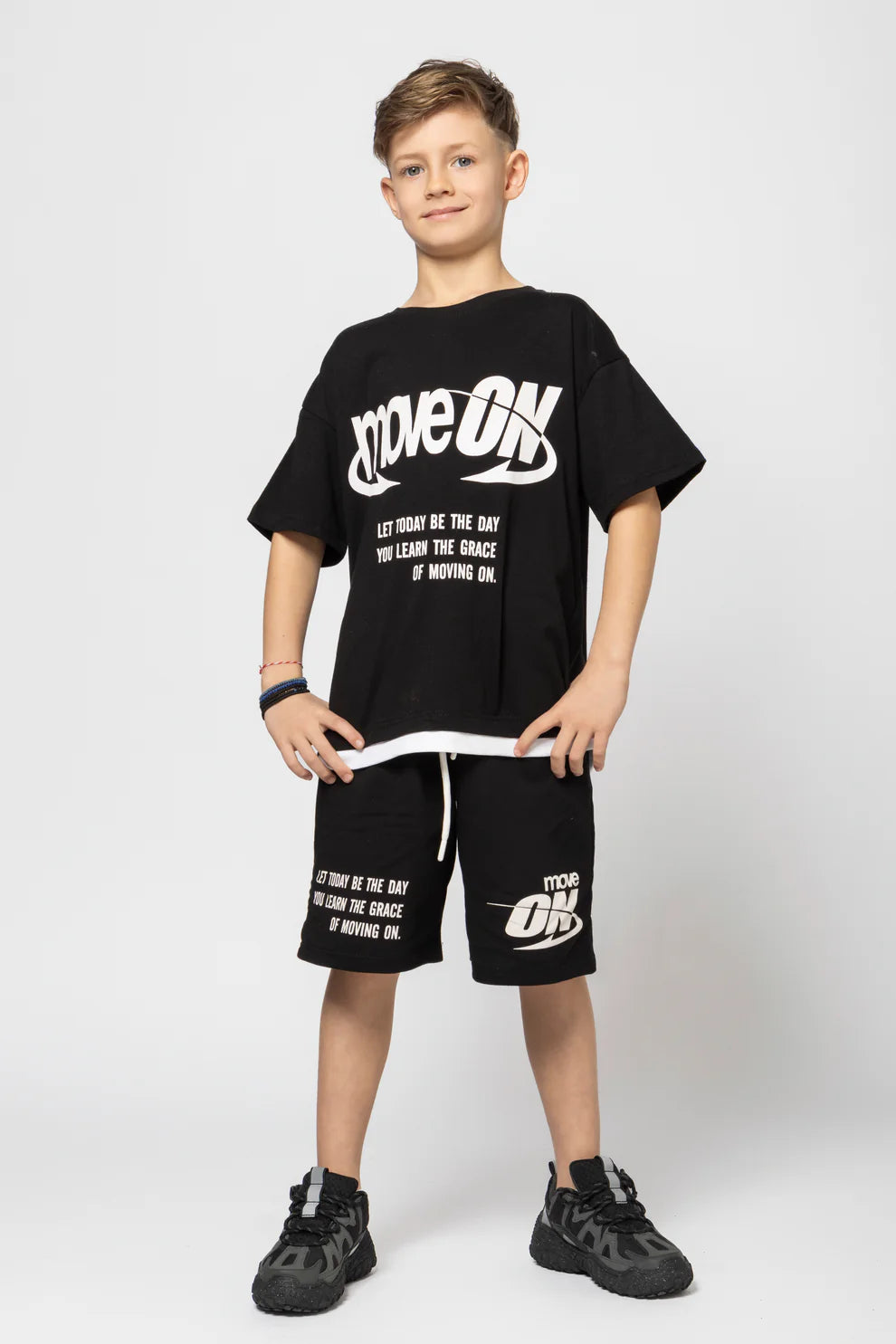Domer 4593 boy's set black