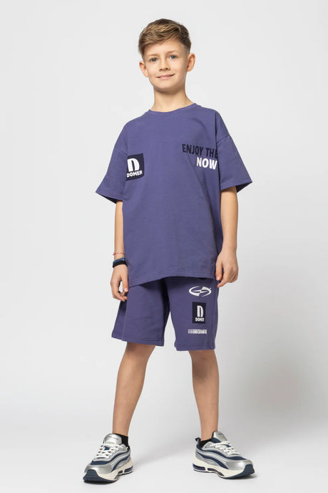 Domer 4594 boy's set blue