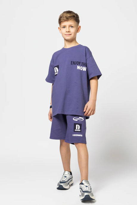 Domer 4594 boy's set blue