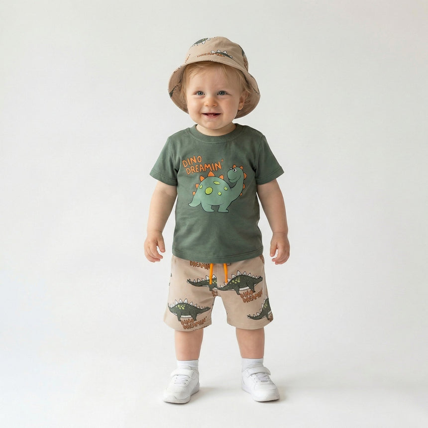 Trax βρεφικό αγόρι 49051 Σετ βερμούδα/μπλούζα