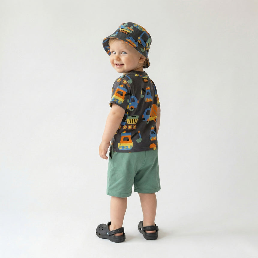 Trax βρεφικό αγόρι 49056 Σετ βερμούδα/μπλούζα