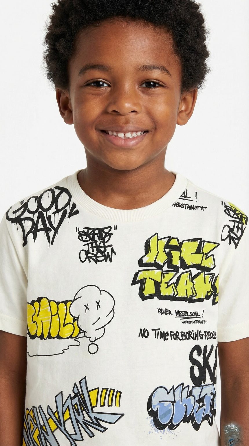 Trax παιδικό αγόρι 49341 Σετ βερμούδα/μπλούζα