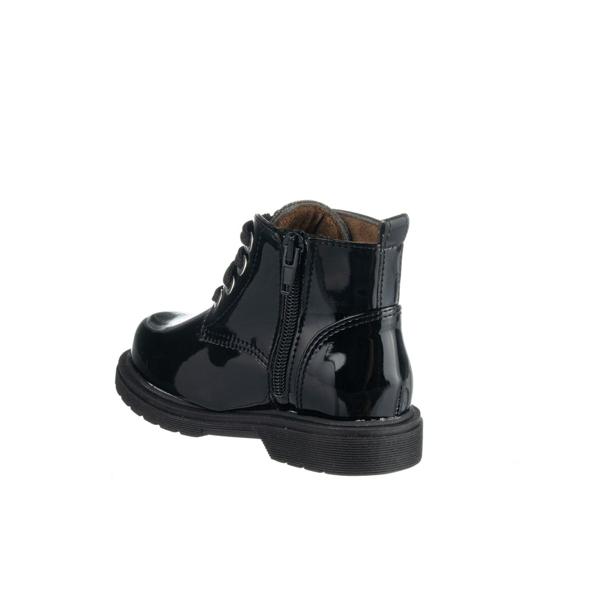 bonito x25-546 μαυρο λουστρινη καρδουλα