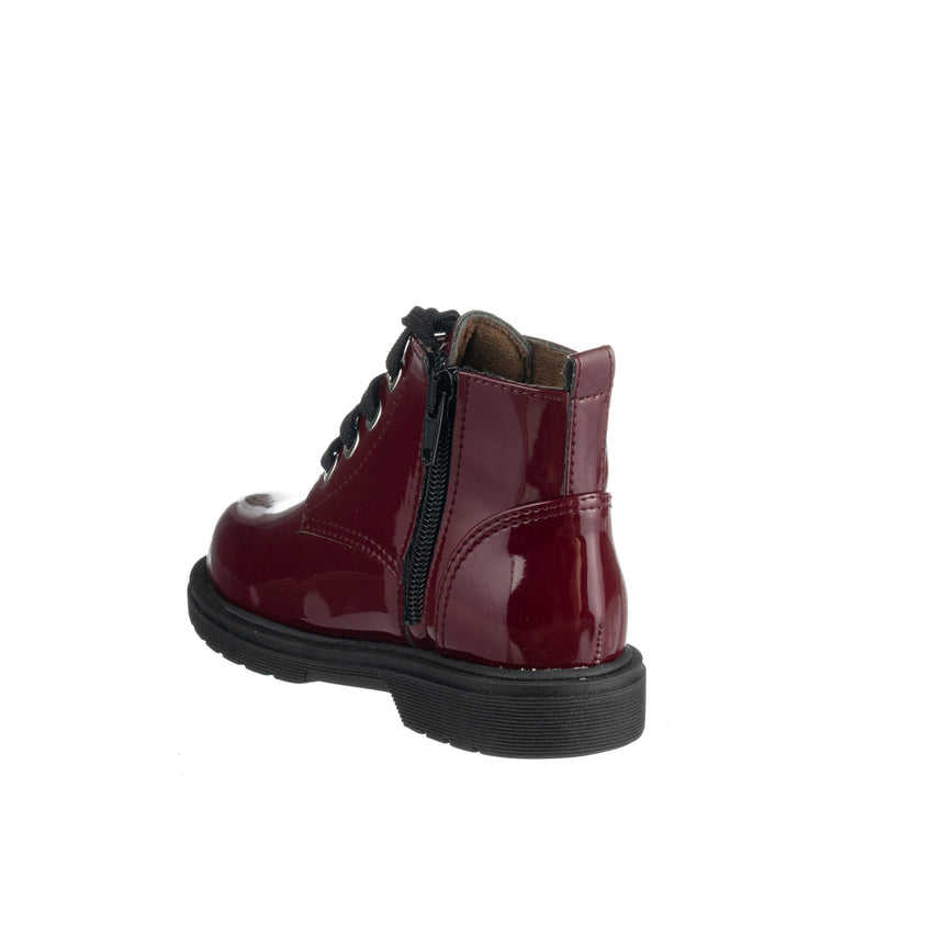 bonito x25-546 μπορντο λουστρινι με καρδουλα