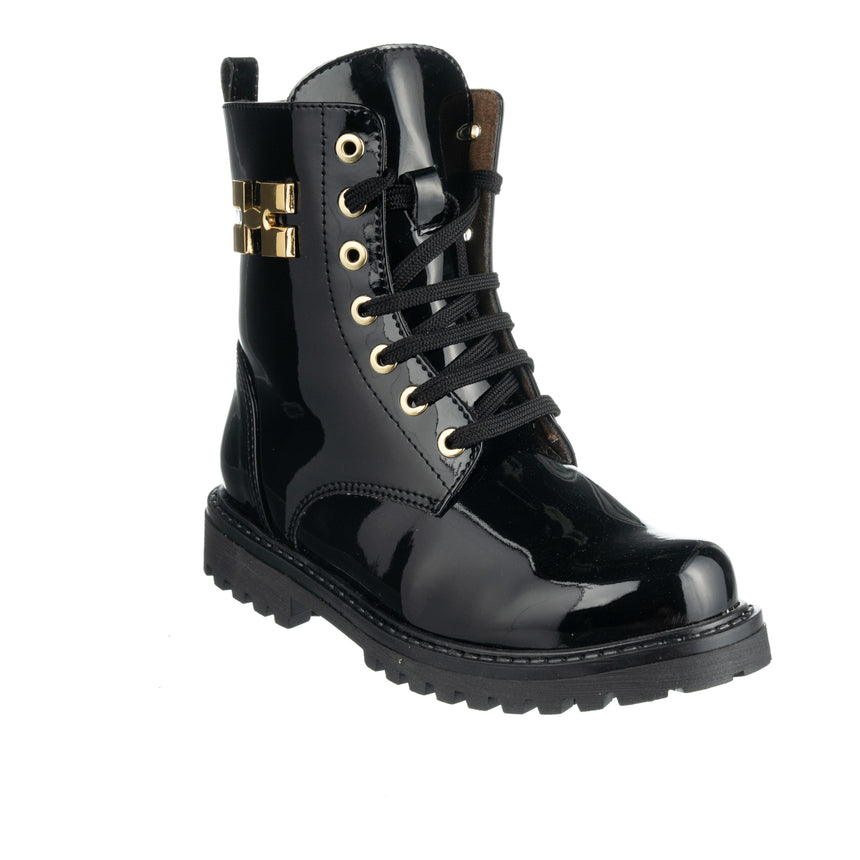 Bonito Αρβυλακια Δερματινα X22-55 ΜΑΥΡΟ Λουστρινι