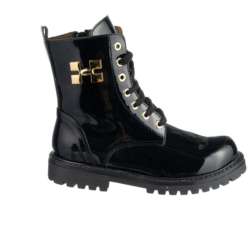 Bonito Αρβυλακια Δερματινα X22-55 ΜΑΥΡΟ Λουστρινι