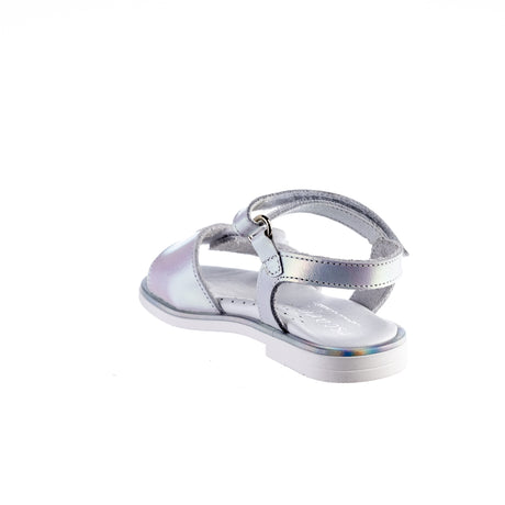 Bonito πεδιλο ΑΚ25-565 δερματινο με ανατομια στο πελμα ιριδιζον