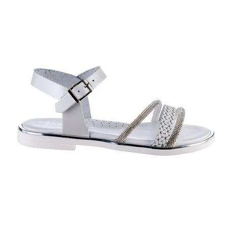 Bonito πεδιλο ΑΚ25-66 δερματινο με ανατομικο πελμα περλε/ματ made in greece