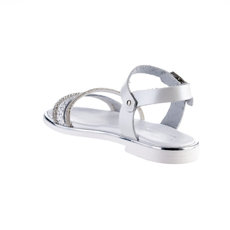 Bonito πεδιλο ΑΚ25-66 δερματινο με ανατομικο πελμα περλε/ματ made in greece