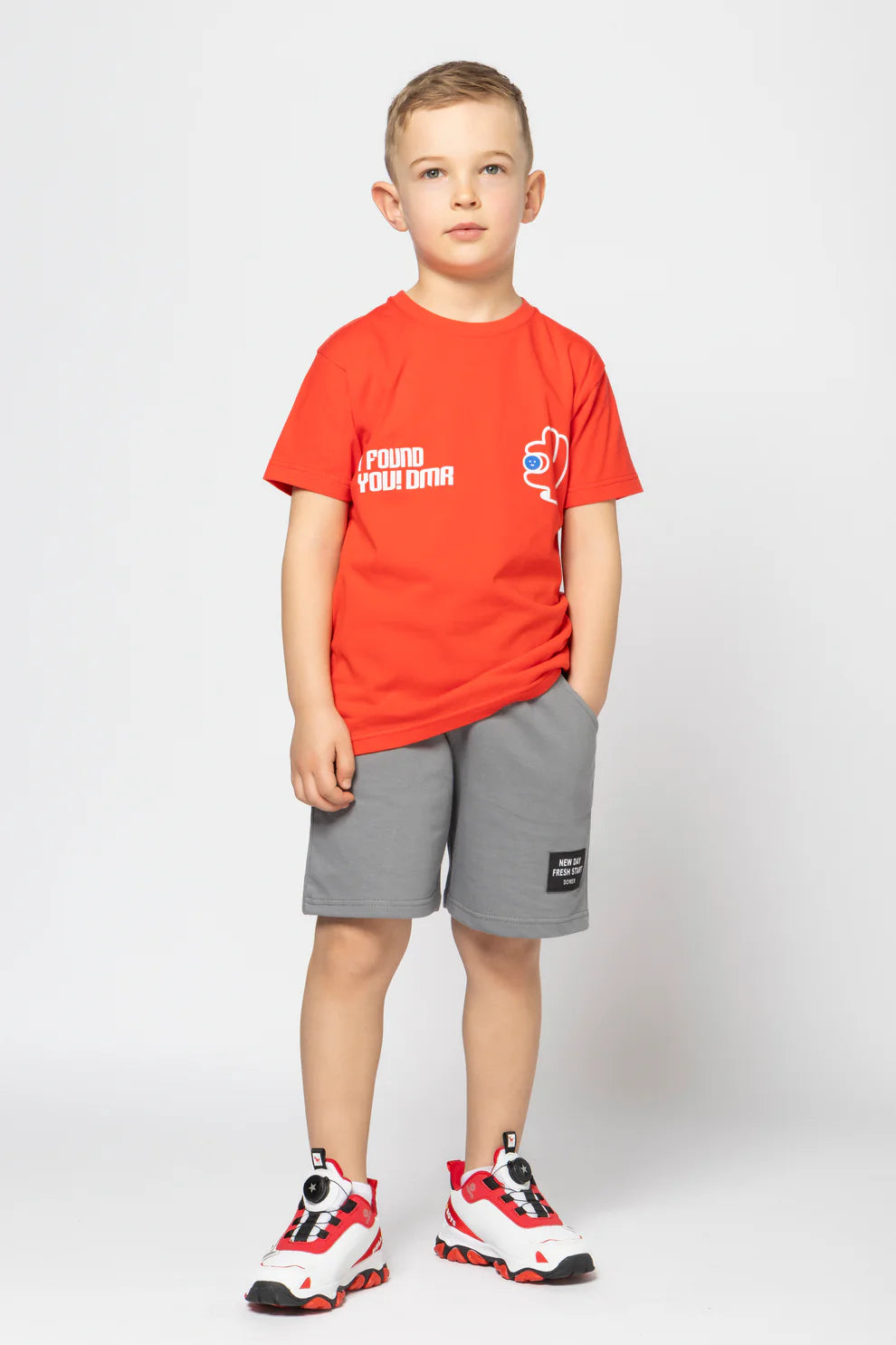 Domer 4571 boy's set red