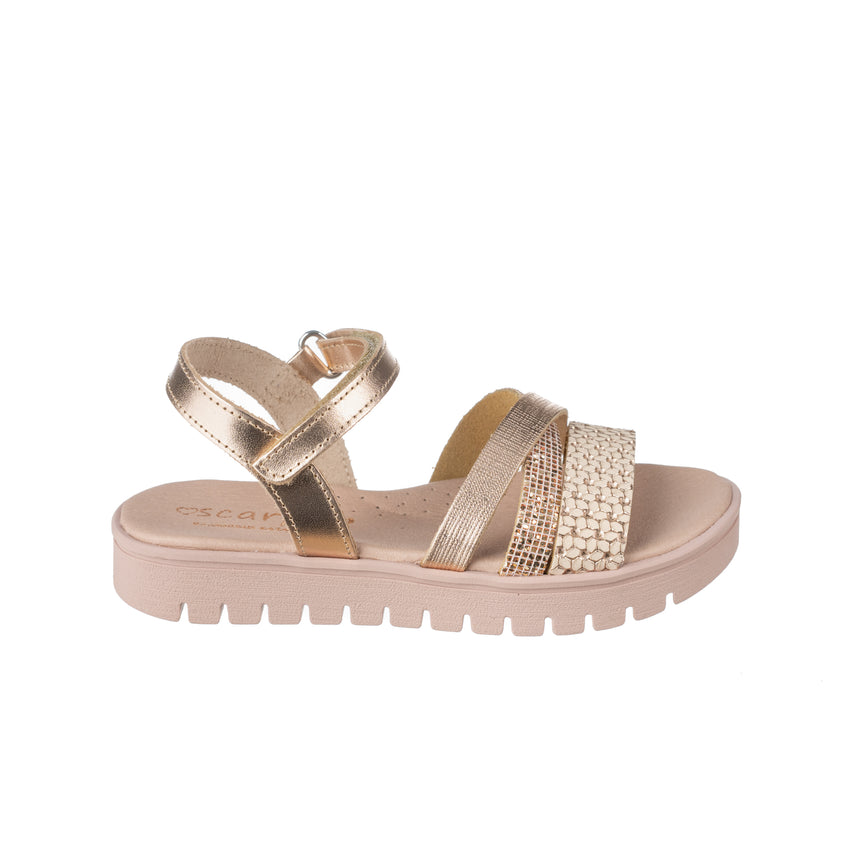 Bonito πεδιλο κοριτσι χαλκος ακ26-92 με velcro