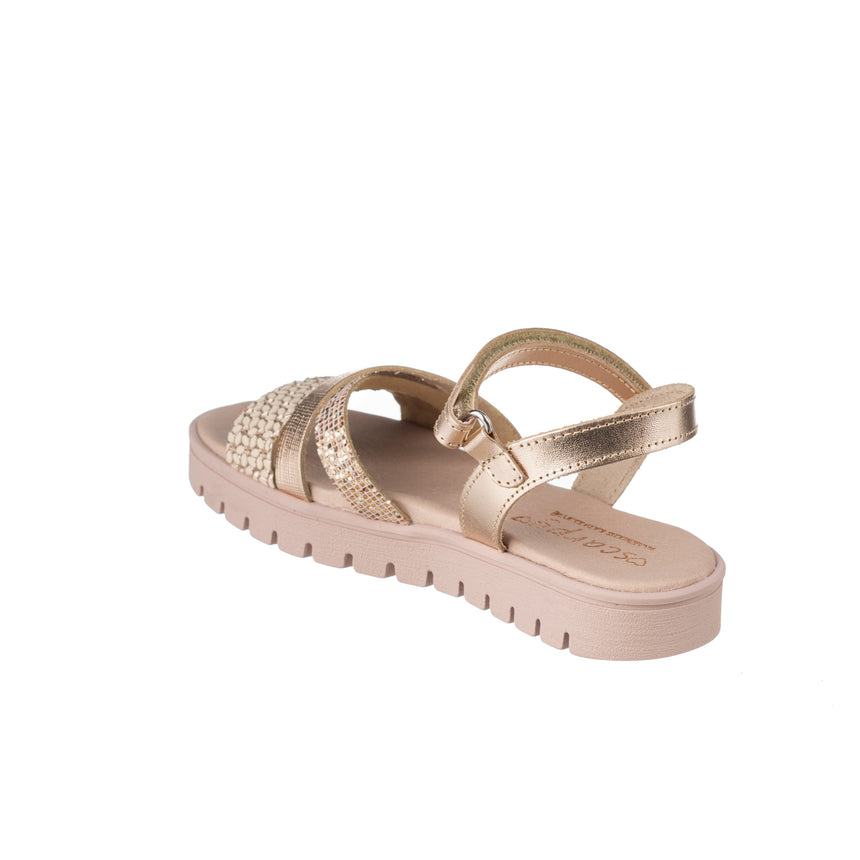 Bonito πεδιλο κοριτσι χαλκος ακ26-92 με velcro