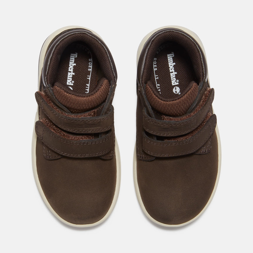 Timberland Toddle Tracks Δερμάτινα Παιδικά Μποτάκια με Velchro Καφέ TB0A6ED6W07