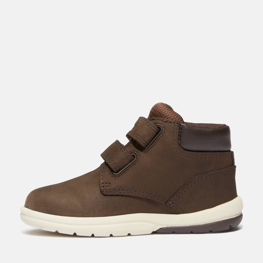 Timberland Toddle Tracks Δερμάτινα Παιδικά Μποτάκια με Velchro Καφέ TB0A6ED6W07