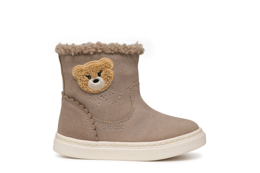 Geox Μποτακι B Nashik A-Suede B463HA 00022 C5005 Beige