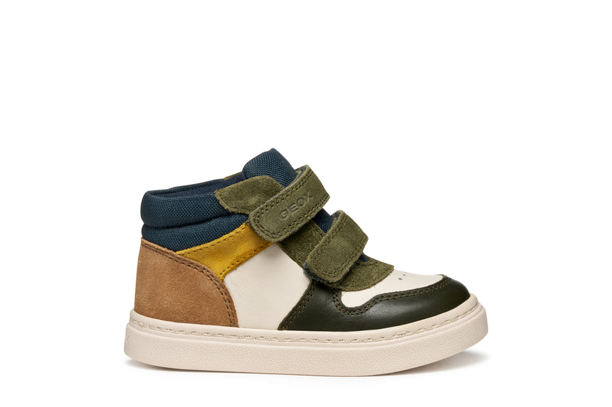 Geox Παιδικά Μποτάκια Εκρού