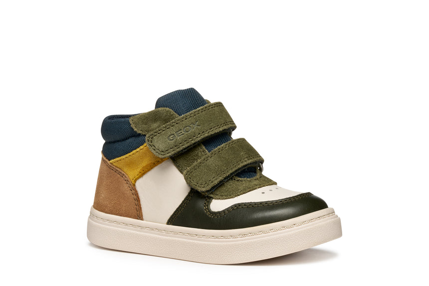 Geox Παιδικά Μποτάκια Εκρού