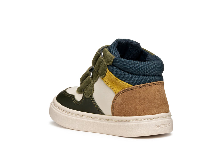 Geox Παιδικά Μποτάκια Εκρού