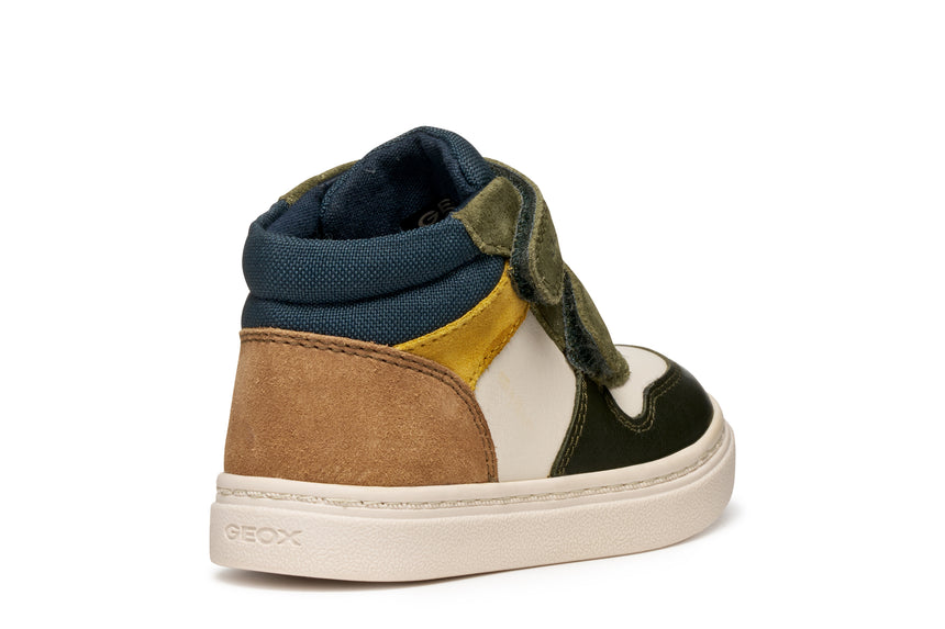 Geox Παιδικά Μποτάκια Εκρού