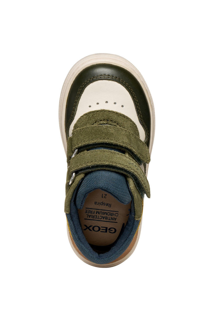 Geox Παιδικά Μποτάκια Εκρού