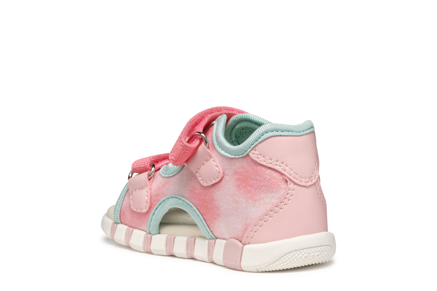 Geox B Sandal iupidoo B5517A 0AS54 C7337 salmon/white