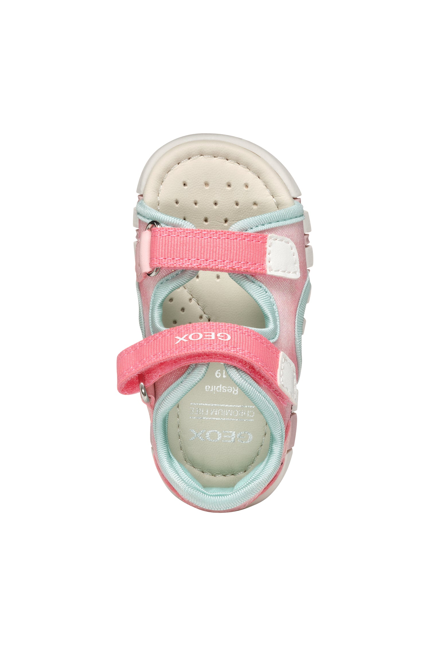 Geox B Sandal iupidoo B5517A 0AS54 C7337 salmon/white