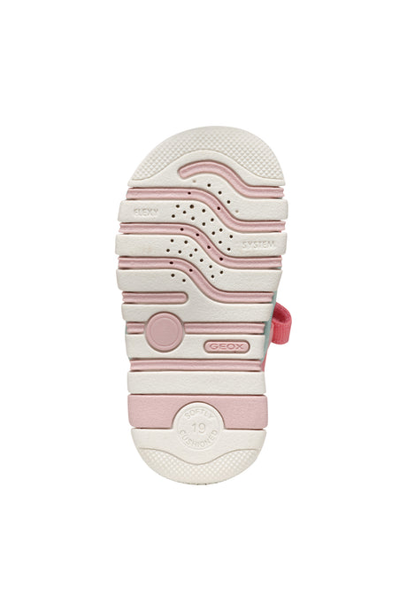 Geox B Sandal iupidoo B5517A 0AS54 C7337 salmon/white