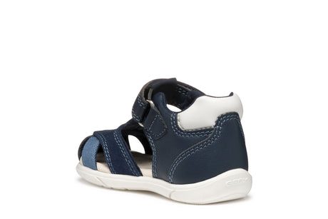 geox sandal zapito boy B556EC 05410 C4211 navy white