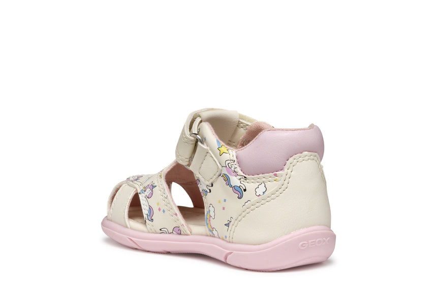 Geox Σανδάλια B Sandal Zapito B556FB 000BC C0175 ivory pink