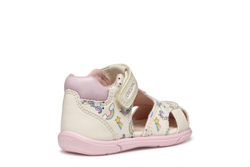 Geox Σανδάλια B Sandal Zapito B556FB 000BC C0175 ivory pink