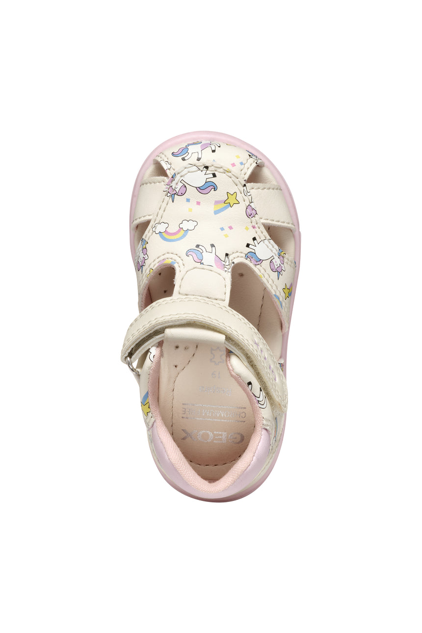 Geox Σανδάλια B Sandal Zapito B556FB 000BC C0175 ivory pink