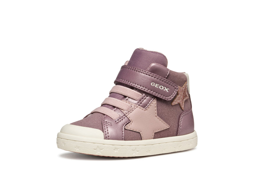 GEOX B561MA0AU54C8006 Ανατομικά Παιδικά Μποτάκια Ροζ