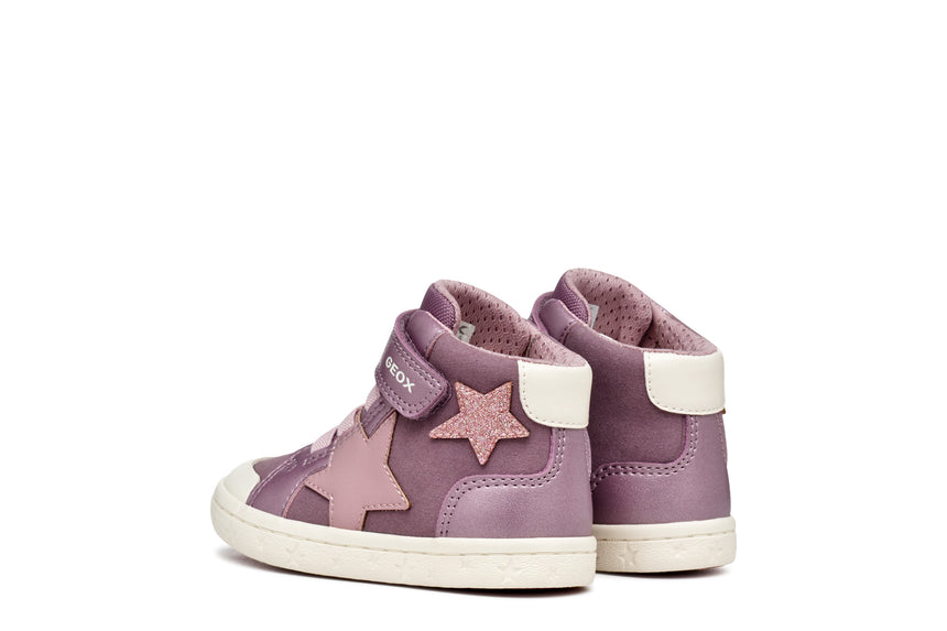 GEOX B561MA0AU54C8006 Ανατομικά Παιδικά Μποτάκια Ροζ