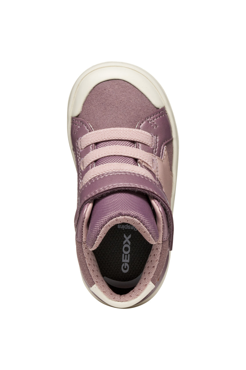 GEOX B561MA0AU54C8006 Ανατομικά Παιδικά Μποτάκια Ροζ